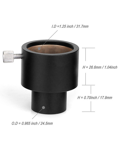 To 1.25" Eyepiece Adapter